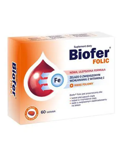 Biofer folic 60 tabl. - 1 - Apteka HIT