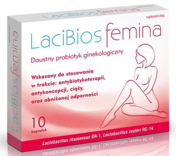 LaciBios Femina 10 kapsułek - 1 - Apteka HIT