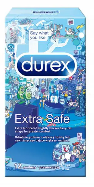 Durex Emoji extra safe 12 sztuk - 1 - Apteka HIT
