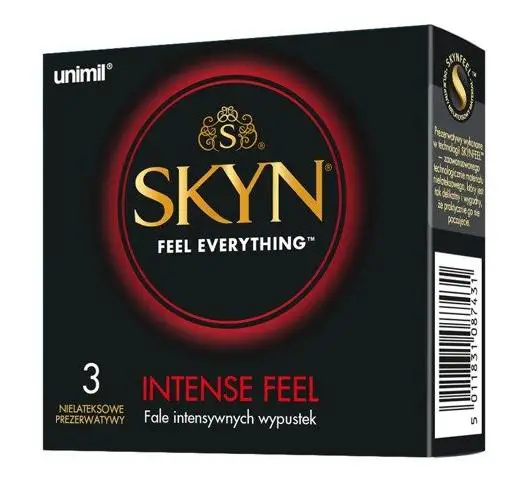 Prezerwatywy unimil skyn intense feel 3 sztuki - 1 - Apteka HIT