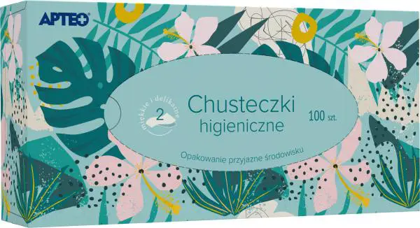 Chusteczki higieniczne 100 szt. Apteco Care - 1 - Apteka HIT