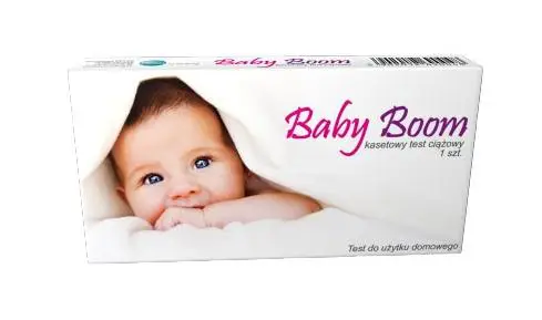 Test ciążowy BABY BOOM kasetowy 1 sztuka - 1 - Apteka HIT