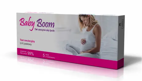 Test owulacyjny paskowy (LH) Baby Boom 5 szt. - 1 - Apteka HIT