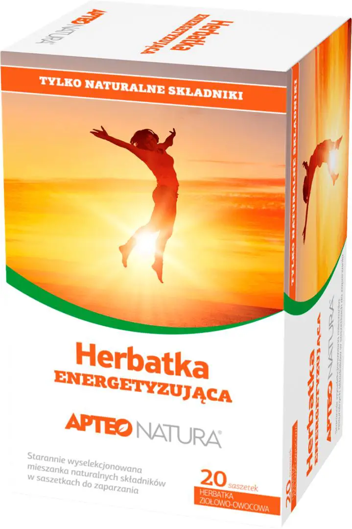 Herbatka energetyzująca 20 sasz. APTEO NATURA - 1 - Apteka HIT