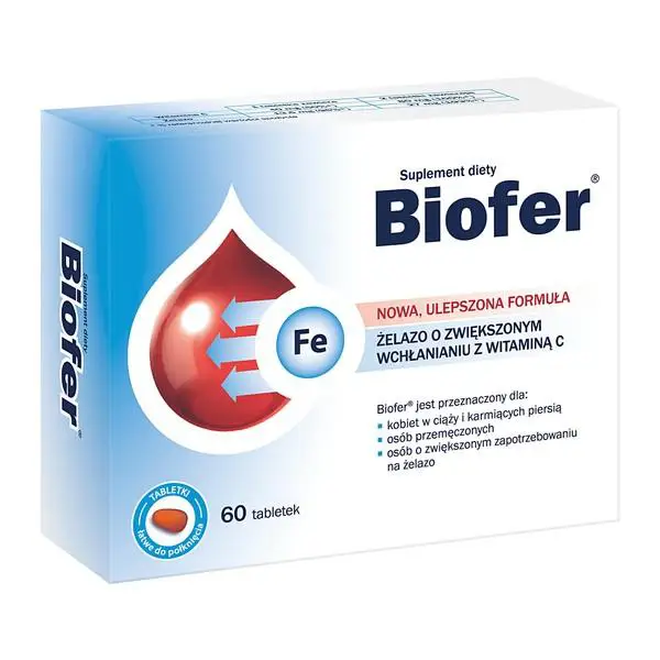 Biofer 60 tabletek - 1 - Apteka HIT