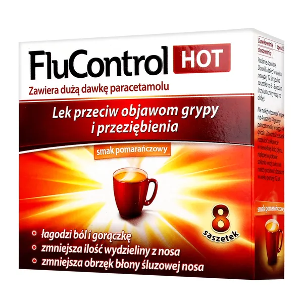 Flucontrol Hot 8 sasz. - 1 - Apteka HIT