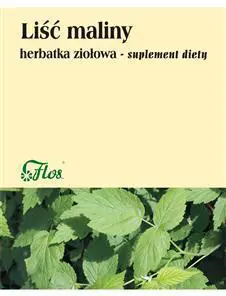 Liść maliny herbatka ziołowa 50 g Flos - 1 - Apteka HIT