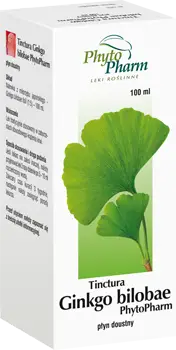 Tinctura Ginkgo Biloba płyn doustny 100 ml - 1 - Apteka HIT