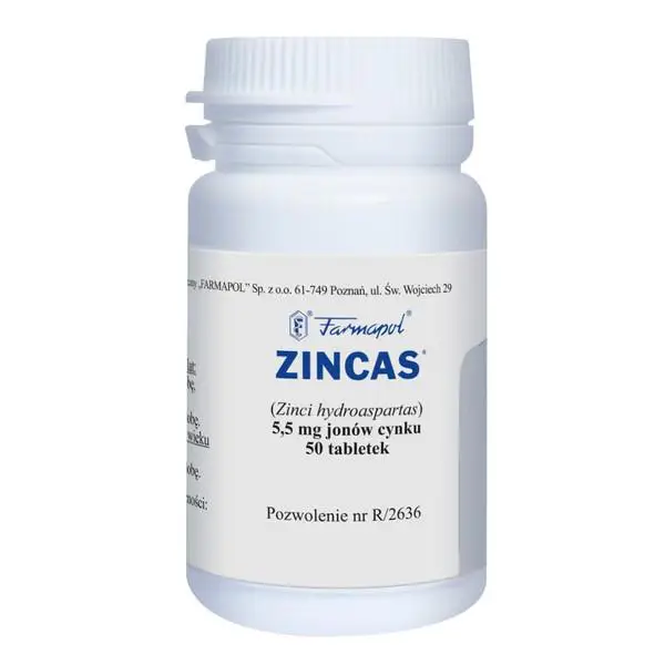 Zincas 50 tabletek - 1 - Apteka HIT