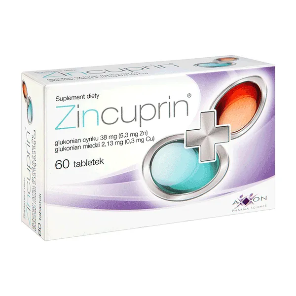 Zincuprin 60 tabl. - 1 - Apteka HIT