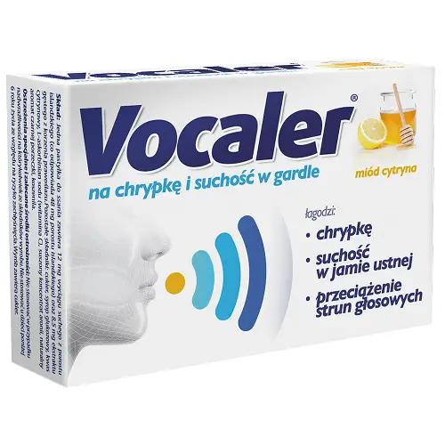 Vocaler miód cytryna 24 past. - 1 - Apteka HIT