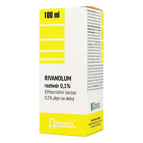 Rivanolum roztwór 0,1% 100 ml Amara - 1 - Apteka HIT