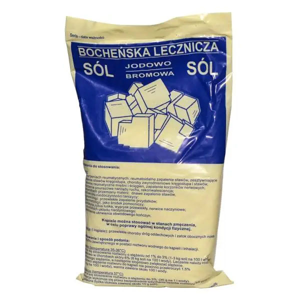 Sól bocheńska lecznicza jodowo-bromowa 1 kg - 1 - Apteka HIT