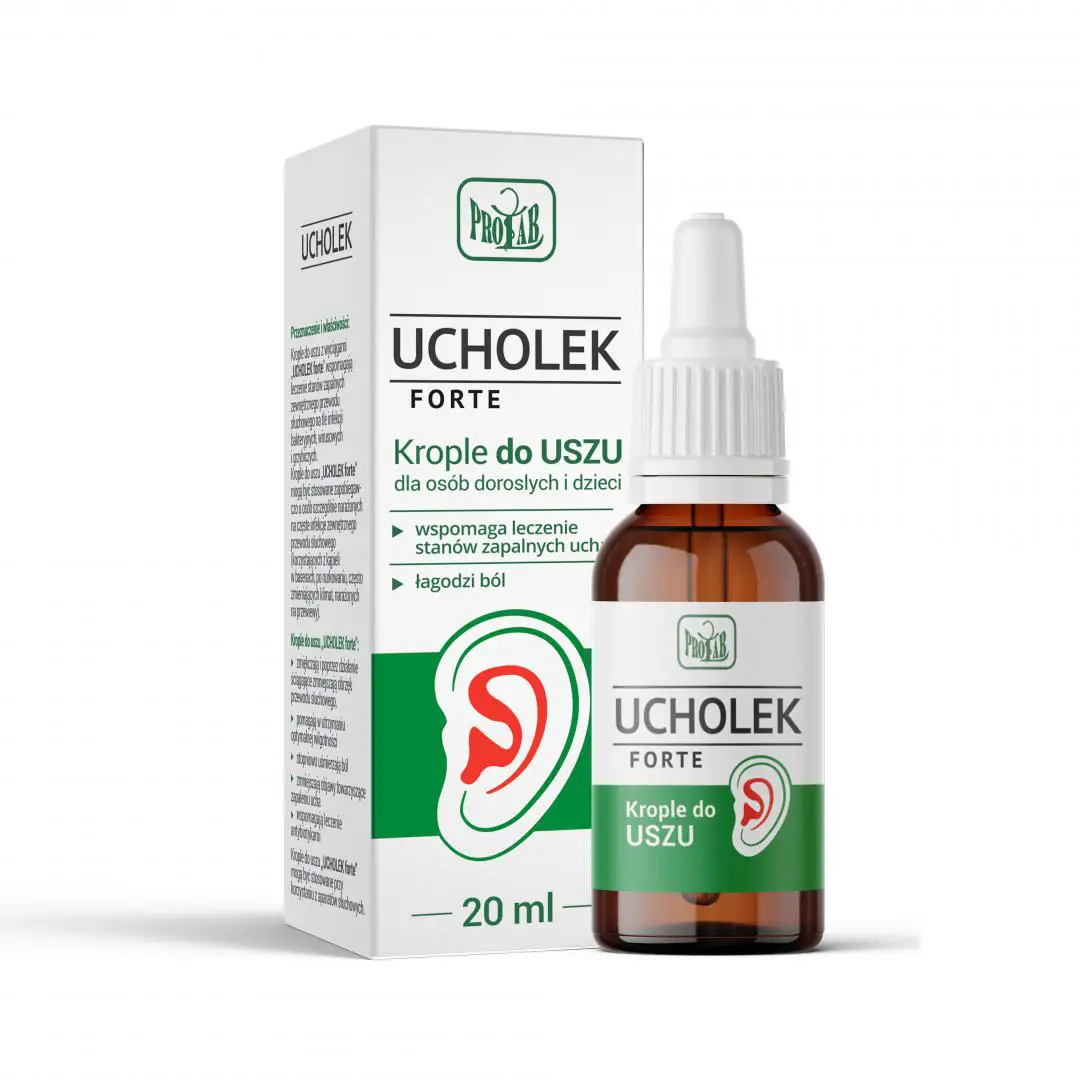 Ucholek forte krople do uszu 20 ml - 1 - Apteka HIT