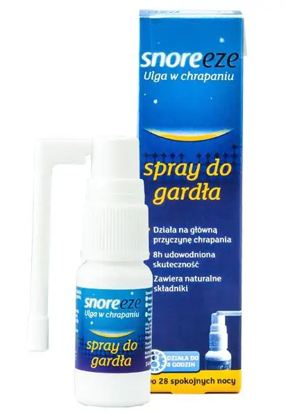 SNOREEZE SPRAY DO GARDŁA PRZECIW CHRAPANIU 14 ML - 1 - Apteka HIT