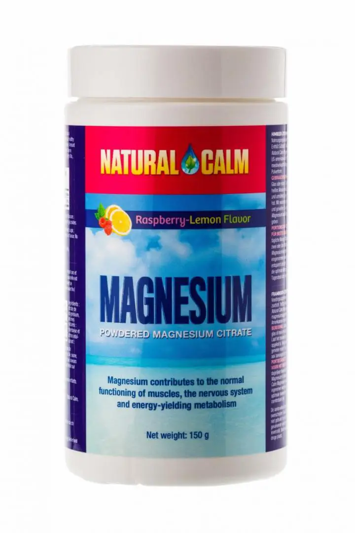 Natural Calm Magnez malinowo-cytrynowy 150 g - 1 - Apteka HIT