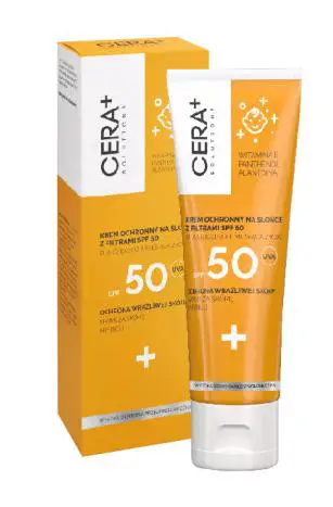 CERA+ Solutions Krem ochronny na słońce z filtrami SPF 50 dla dzieci od 1 miesiąca życia 50 ml - 1 - Apteka HIT