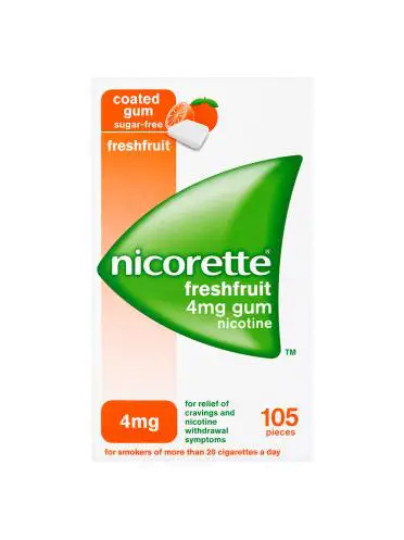 Nicorette freshfruit gum 4 mg 105 szt. - 1 - Apteka HIT