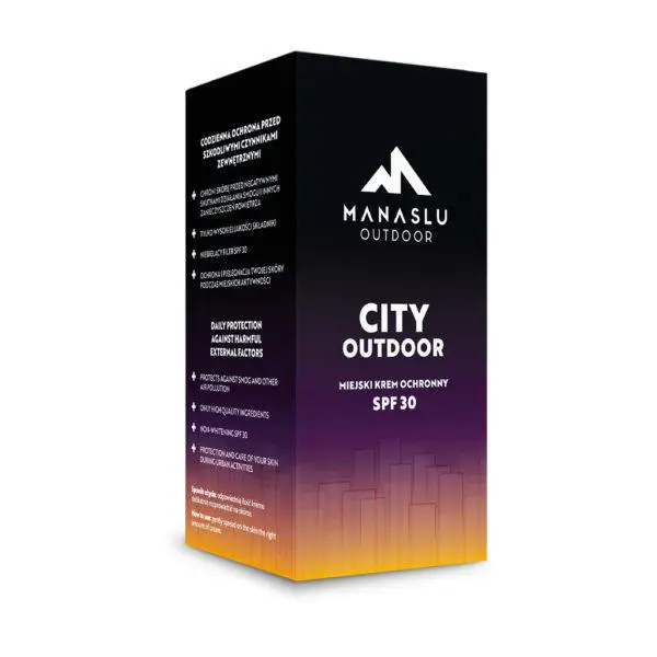 Manaslu City Outdoor Miejski krem ochronny SPF30 40 ml - 2 - Apteka HIT