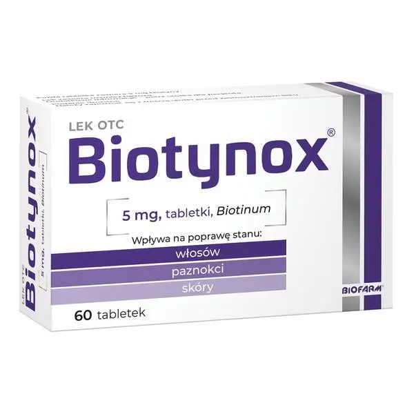 Biotynox 5 mg 60 tabl. - 1 - Apteka HIT