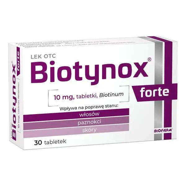 Biotynox Forte 10 mg 30 tabl. - 1 - Apteka HIT