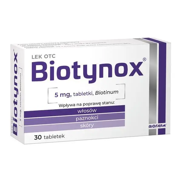 Biotynox 5 mg 30 tabl. - 1 - Apteka HIT