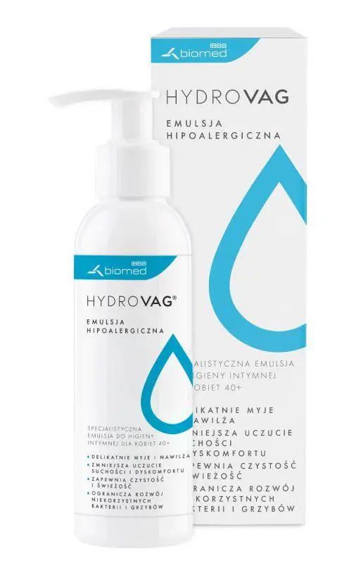 HydroVag emulsja hipoalergiczna do higieny intymnej 300 ml - 1 - Apteka HIT