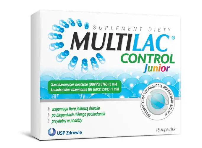 Multilac Control Junior 15 kaps. - 1 - Apteka HIT