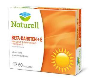 Naturell Beta-Karoten + Witamina E 60 tabl. - 1 - Apteka HIT