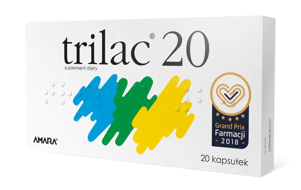 Trilac 20 kaps. - 1 - Apteka HIT