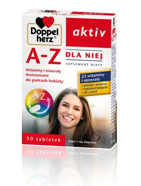 Doppelherz Aktiv A-Z Dla Niej 30 tabl. - 1 - Apteka HIT