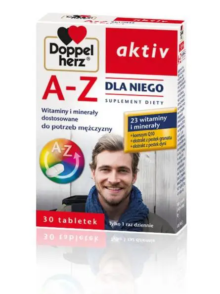 Doppelherz Aktiv A-Z Dla Niego 30 tabl. - 1 - Apteka HIT