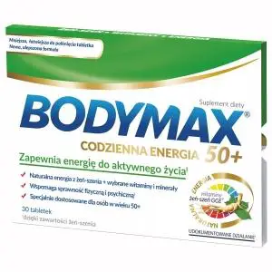 Bodymax 50+ Codzienna energia 30 tabl. - 1 - Apteka HIT