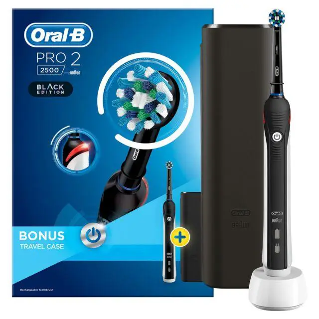 Oral-B Pro 2 2500 Black Edition szczoteczka elektryczna - 1 - Apteka HIT