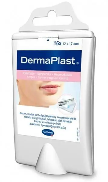 Dermaplast na opryszczkę 17 x 12 mm 16 szt. - 1 - Apteka HIT