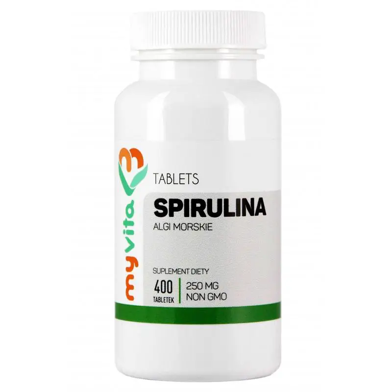 MyVita Spirulina 250 mg 400 tabletek - 1 - Apteka HIT