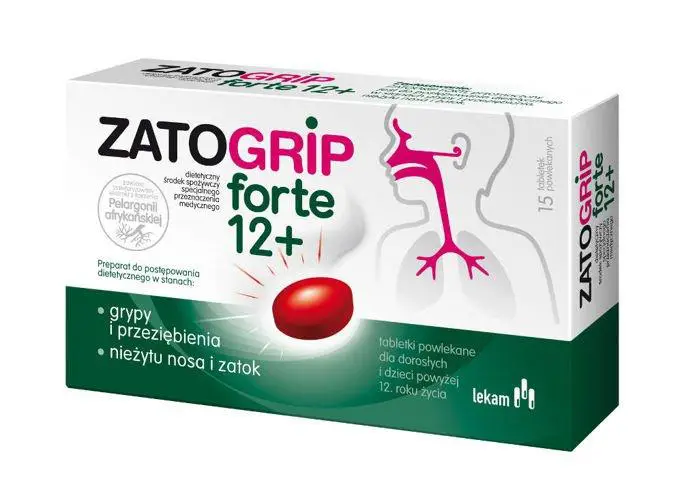 Zatogrip Forte 12+ 15 tabl. - 1 - Apteka HIT