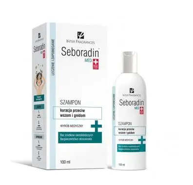 Seboradin Med Szampon przeciw wszom i gnidom 100 ml - 1 - Apteka HIT