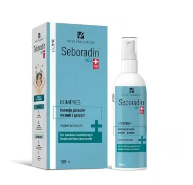 Seboradin Med Kompres przeciw wszawicy 100 ml - 1 - Apteka HIT