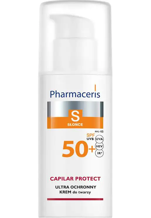 Pharmaceris S Ultra ochronny krem dla skóry naczynkowej i z trądzikiem różowatym SPF 50+ 50 ml - 1 - Apteka HIT