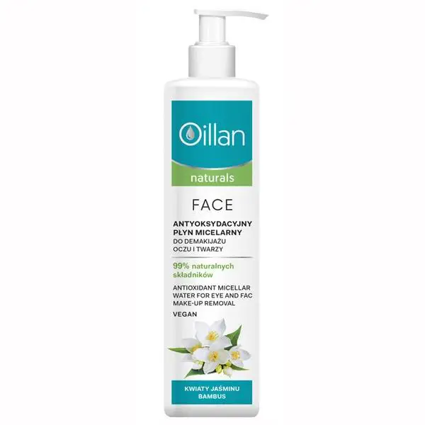 Oillan Naturals Płyn micelarny do demakijażu twarzy i oczu 250 ml - 1 - Apteka HIT