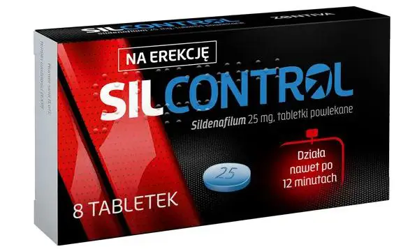 Silcontrol 25 mg 8 tabl. - 1 - Apteka HIT