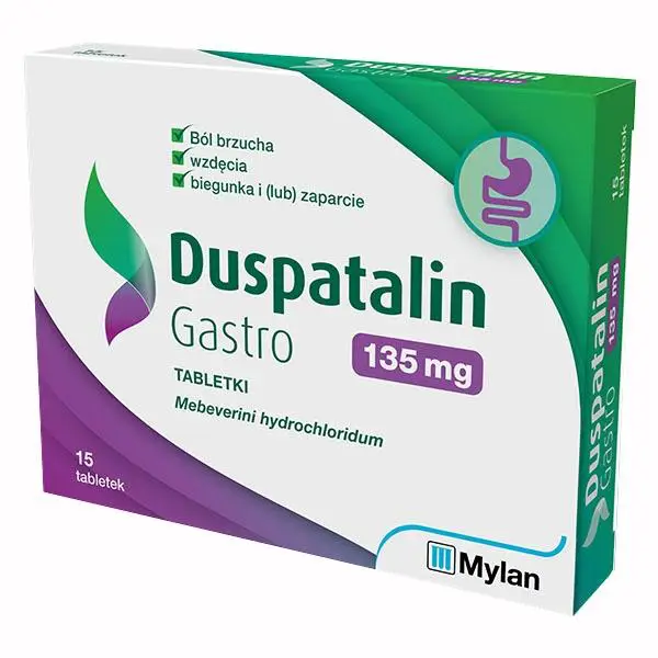 Duspatalin Gastro 135 mg 15 tabl. - 1 - Apteka HIT