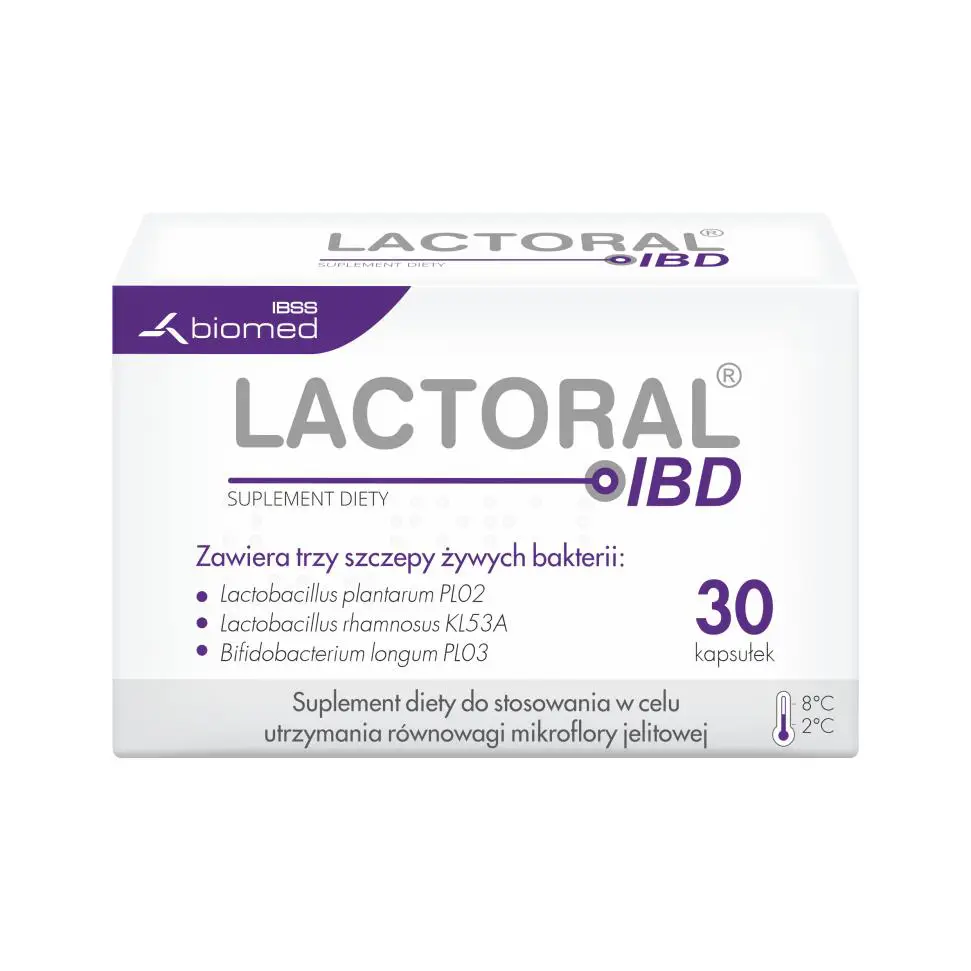 Lactoral IBD 30 kaps. - 1 - Apteka HIT