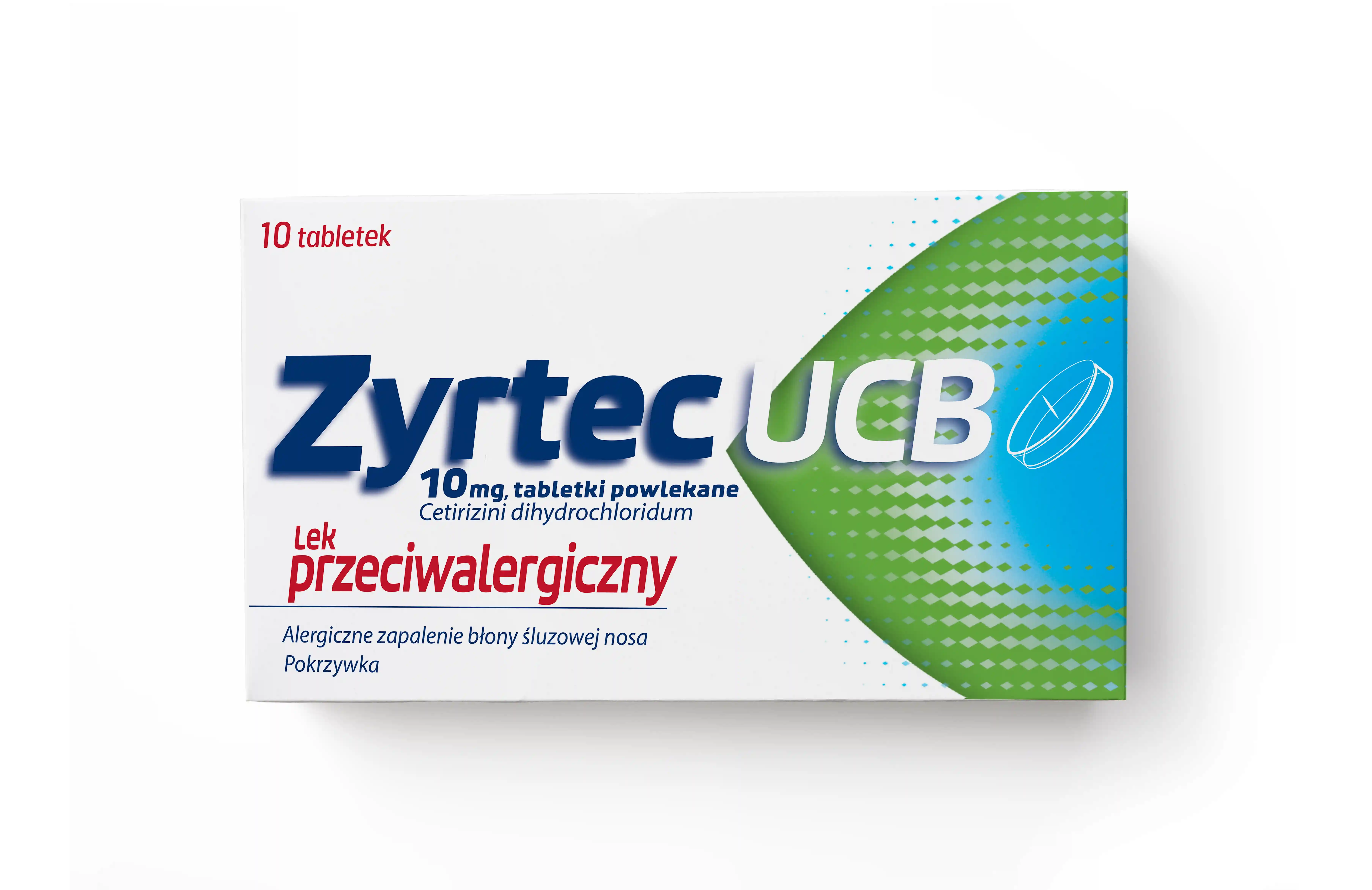 Zyrtec UCB 10 tabl. - 1 - Apteka HIT