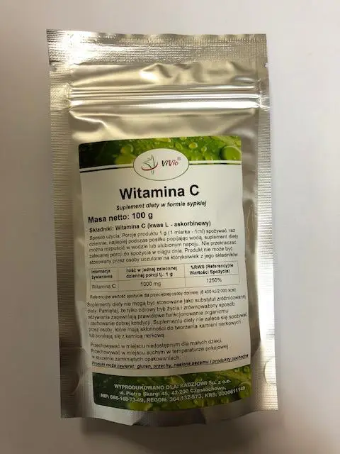 Witamina C 100 g Sypka - 1 - Apteka HIT