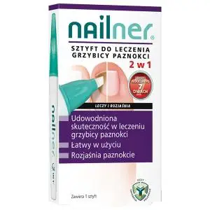 Nailner sztyft do leczenia grzybicy i paznokci 2w1 4 ml - 1 - Apteka HIT