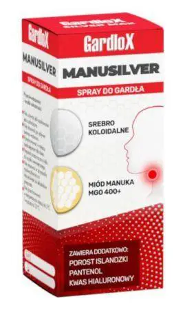 Gardlox Manusilver Spray Do Gardła 30ml - 1 - Apteka HIT