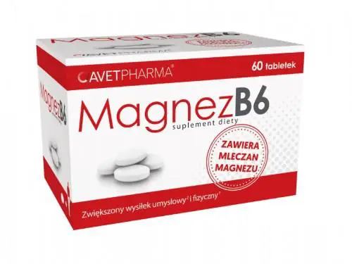 Magnez B6 60 tabletek Avet Pharma - 1 - Apteka HIT