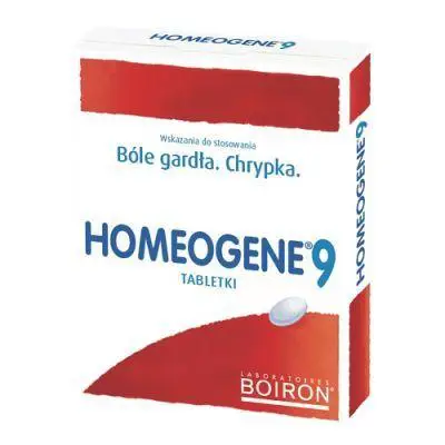 Boiron Homeogene 9 na ból gardła 60 tabl. - 1 - Apteka HIT